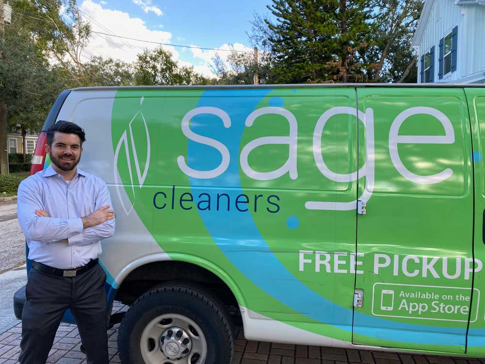 Sage Cleaners Pickup Delivery